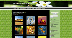 Desktop Screenshot of nature.sprabhu.com